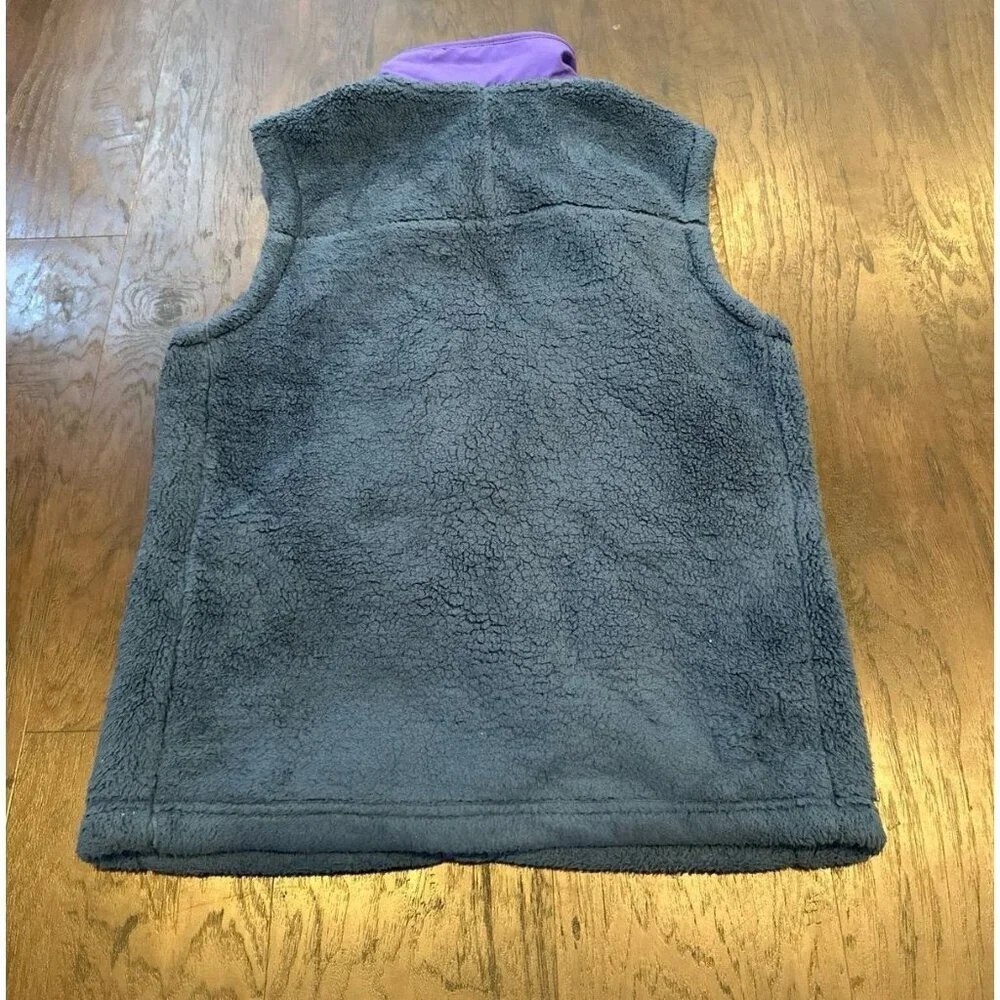 The north face, Camshire fleece vest high Pile Sherpa Gorp blue mens size medium